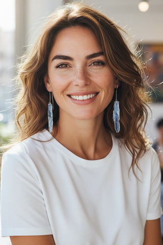 Deep Blue Earrings