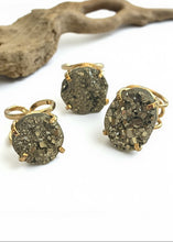 Load image into Gallery viewer, Pretty Pyrite Ring