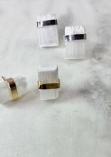 Load image into Gallery viewer, Simple Selenite Studs