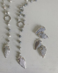 Grey Goddess Necklace