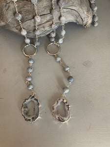 Grey Goddess Necklace